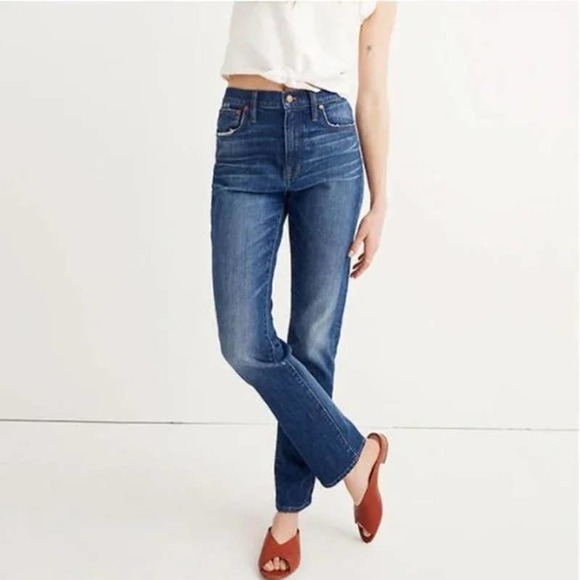 Madewell Denim - EUC Madewell Women's Size 25 The High-rise Slim Boyjean Medium Wash